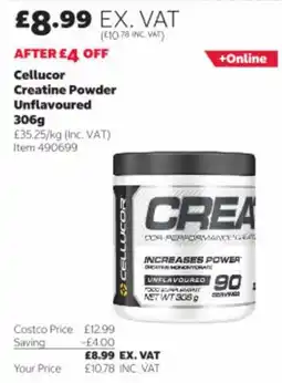 Costco Cellucor creatine powder offer