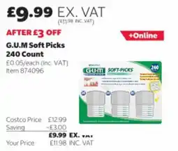 Costco G.U.M Soft Picks offer