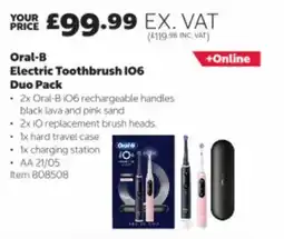 Costco Oral-B electric toothbrush io6 duo pack offer