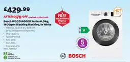 Costco Bosch washing machine offer
