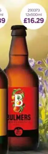 Bestway Bulmers offer
