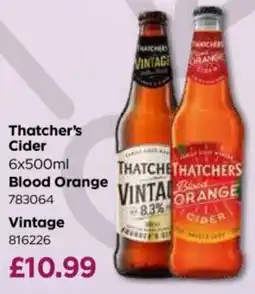 Bestway Thatcher's Cider Blood Orange Vintage offer