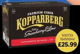 Bestway Kopparberg With Strawberry & Lime offer