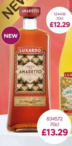 Bestway Luxardo amaretto offer