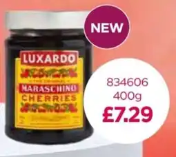 Bestway Luxardo maraschino cherries offer