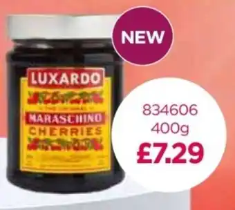 Bestway Luxardo maraschino cherries offer