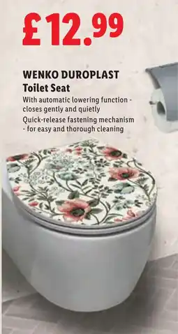 Lidl Wenko Duroplast Toilet Seat offer