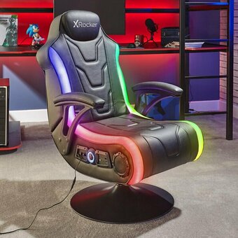 Costco X Rocker Rainstorm 4.1 Wireless RGB Gaming Chair offer