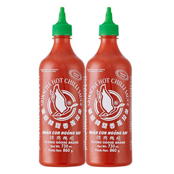 Costco Flying Goose Sriracha Hot Chilli Sauce, 2 x 730ml offer