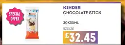 Bestway KINDER CHOCOLATE STICK offer