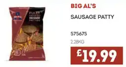 Bestway Big al's sausage patty offer