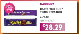 Bestway Cadbury Dairy Milk Duo/ Twirl Xtra Duo offer