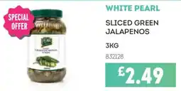 Bestway White pearl sliced green jalapenos offer