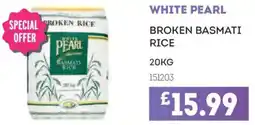 Bestway White pearl broken basmati rice offer