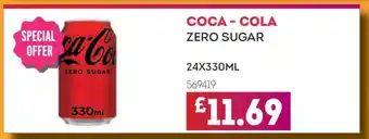 Bestway Coca-Cola Zero Sugar offer