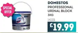 Bestway Domestos professional urinal block offer