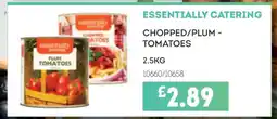 Bestway Essentially Catering Chopped/Plum Tomatoes offer