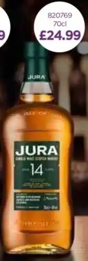 Bestway Jura 14 Year Old American Rye Cask offer