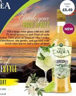 Bestway Villa Cardea Elderflower offer