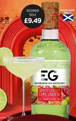 Bestway Edinburgh gin distillery offer