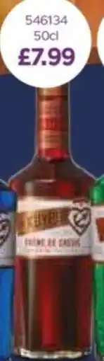 Bestway De Kuyper Crème de Cassis offer