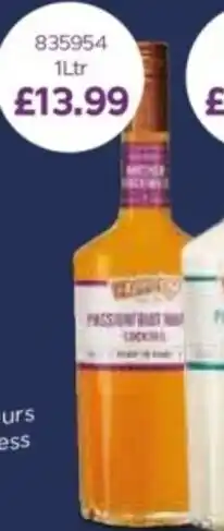 Bestway De Kuyper Passionfruit Martini Cocktail offer