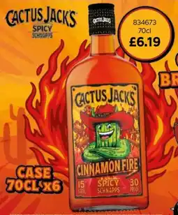 Bestway Cactus jacks cinnamon fire offer