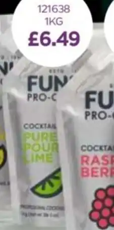 Bestway Funkin Pro-Cocktails Pure Pour Lime offer
