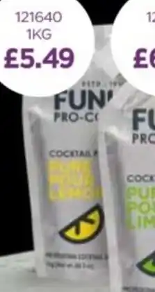 Bestway Funkin Pro-Cocktails Pure Pour Lemon offer