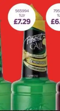Bestway Finest Call Premium Lemon Juice offer