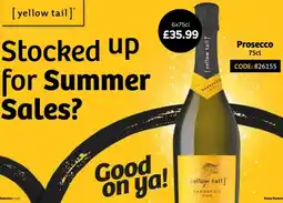 Bestway Prosecco offer