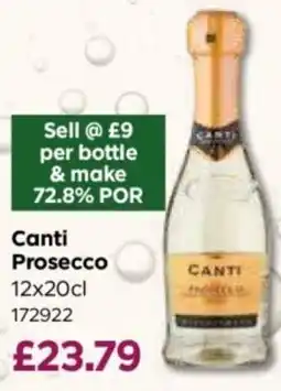 Bestway Canti Prosecco offer