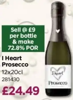 Bestway I Heart Prosecco offer