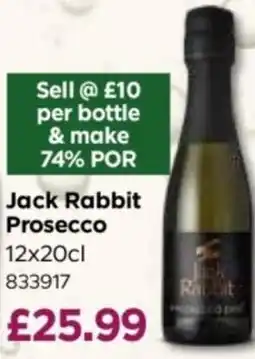 Bestway Jack Rabbit Prosecco offer