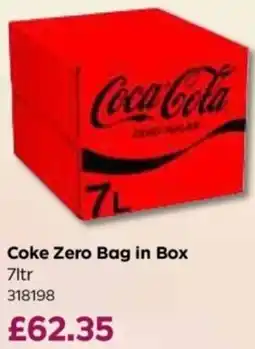 Bestway Coke Zero Bag in Box offer