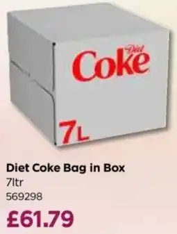 Bestway Diet Coke Bag in Box offer