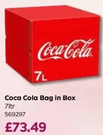 Bestway Coca Cola Bag in Box offer