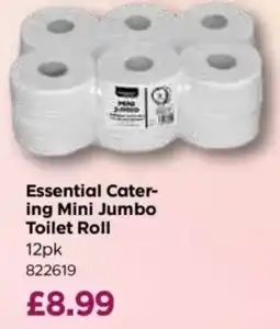 Bestway Essential Cater- ing Mini Jumbo Toilet Roll offer