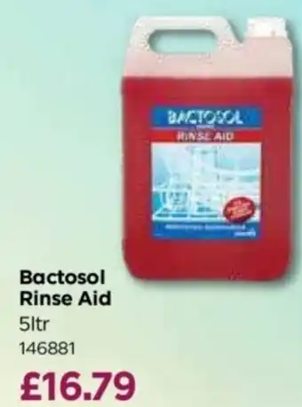 Bestway Bactosol Rinse Aid offer