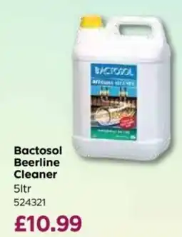Bestway Bactosol Beerline Cleaner offer