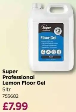 Bestway Super Professional Lemon Floor Gel offer