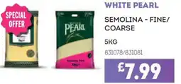 Bestway White pearl semolina - fine/ coarse offer