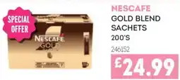 Bestway Nescafe gold blend sachets offer