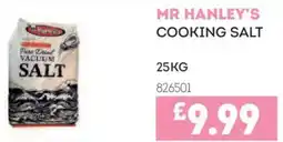 Bestway Mr hanley's cooking salt offer