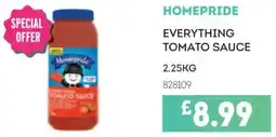 Bestway Homepride everything tomato sauce offer