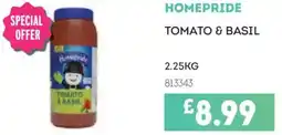 Bestway Homepride tomato & basil offer
