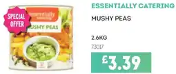 Bestway Essentially catering mushy peas offer