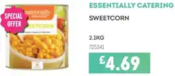 Bestway Essentially catering sweetcorn offer