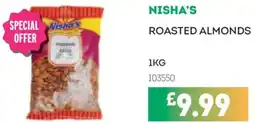 Bestway Nisha's roasted almonds offer