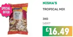 Bestway Nisha's tropical mix offer